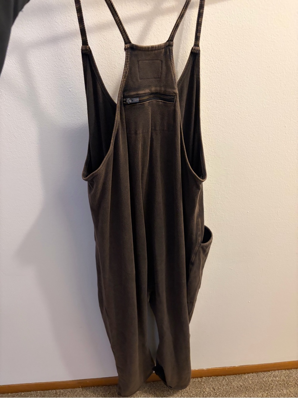 Spiritual Gangster Brown Relaxed Harem Jumpsuit - Picture 4 of 5